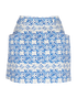 Louis Vuitton Flower Tile Mini Skirt, back view