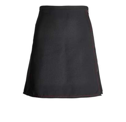 Louis Vuitton Zipped Red Stitching Skirt, front view