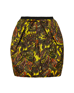 Louis Vuitton Tulip Skirt, Viscose, Yellow, UK 10