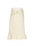 Louis Vuitton Monogram Mini Skirt, side view