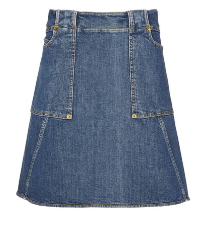 Louis Vuitton Denim Skirt, front view
