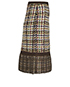 Louis Vuitton Woven A line Skirt, side view