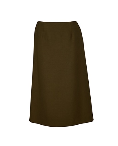 Maison Margiela Elastic Waist A-Line Skirt, front view