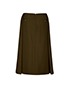 Maison Margiela Elastic Waist A-Line Skirt, back view