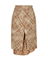 Marni A- Line Skirt Polka Dot Lining, front view