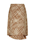 Marni A- Line Skirt Polka Dot Lining, back view