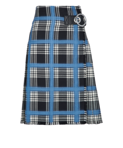 Marni Check Pleated Skirt, front view