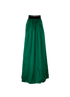 Max Mara Maxi Skirt, &pound;110, Clothing, Green, Silk, Back view
