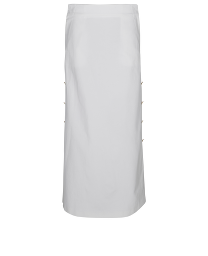 Max Mara Side Buttons Maxi Skirt, front view