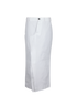 Max Mara Denim Split Maxi Skirt, front view