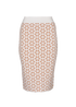 Alexander McQueen Geometric Skirt, front view