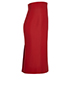 Alexander McQueen Pencil Skirt, side view
