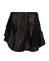 Alexander McQueen Ruffled Mini Skirt, front view