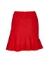 Alexander McQueen Red Skirt, back view