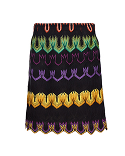 Missoni Knitted Skirt, Viscose, Multi, UK 14