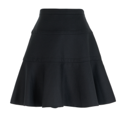 Miu Miu Skater Skirt, Wool, Dark Grey, UK6, 3*