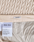 Miu Miu Matelasse Mini Skirt, £350, Clothing, Beige, Nylon, Other view