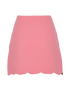 Miu Miu Scalloped Mini Skirt, back view