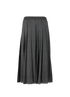 Miu Miu Studded Pleated Skirt, £220, Clothing, Grey, Wool, Back view