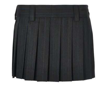 Miu Miu Pleated Mini Skirt, front view