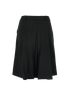 Miu Miu Pleated Skirt, &pound;230, Clothing, Navy, Wool, Back view