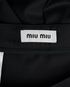 Miu Miu Pleated Skirt, &pound;230, Clothing, Navy, Wool, Other view