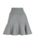 Miu Miu Skater Skirt, &pound;150, Clothing, Grey, Wool, Front view