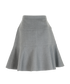 Miu Miu Skater Skirt, &pound;150, Clothing, Grey, Wool, Back view