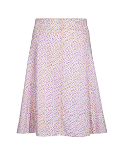 Marc Jacobs A Line Skirt, Cotton, Pink, UK 6
