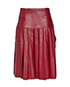 Oscar De La Renta Pleated Skirt, front view