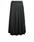Off-White Pleaded Maxi Skirt, front view