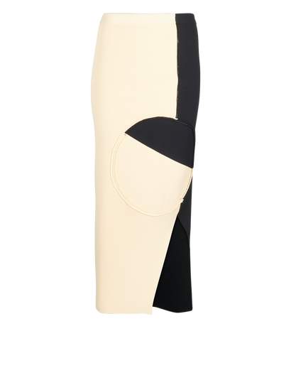 Off White Pencil Skirt, front view