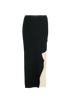 Off White Pencil Skirt, back view