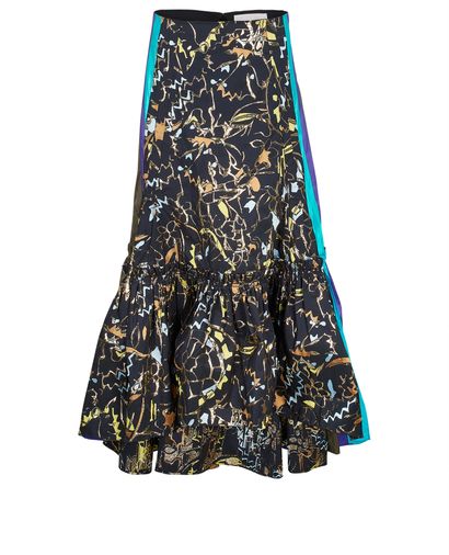 Peter Pilotto Midi Panelled Skirt, front view