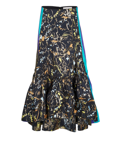 Peter Pilotto Midi Panelled Skirt, front view