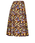 Prada Pleated Skirt, side view