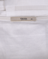 Prada Pleated Stripe Skirt, &pound;110, Clothing, White, Cotton, Other view