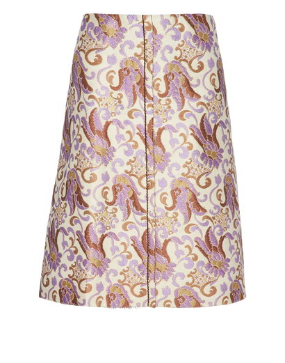 Prada Brocade Skirt, front view