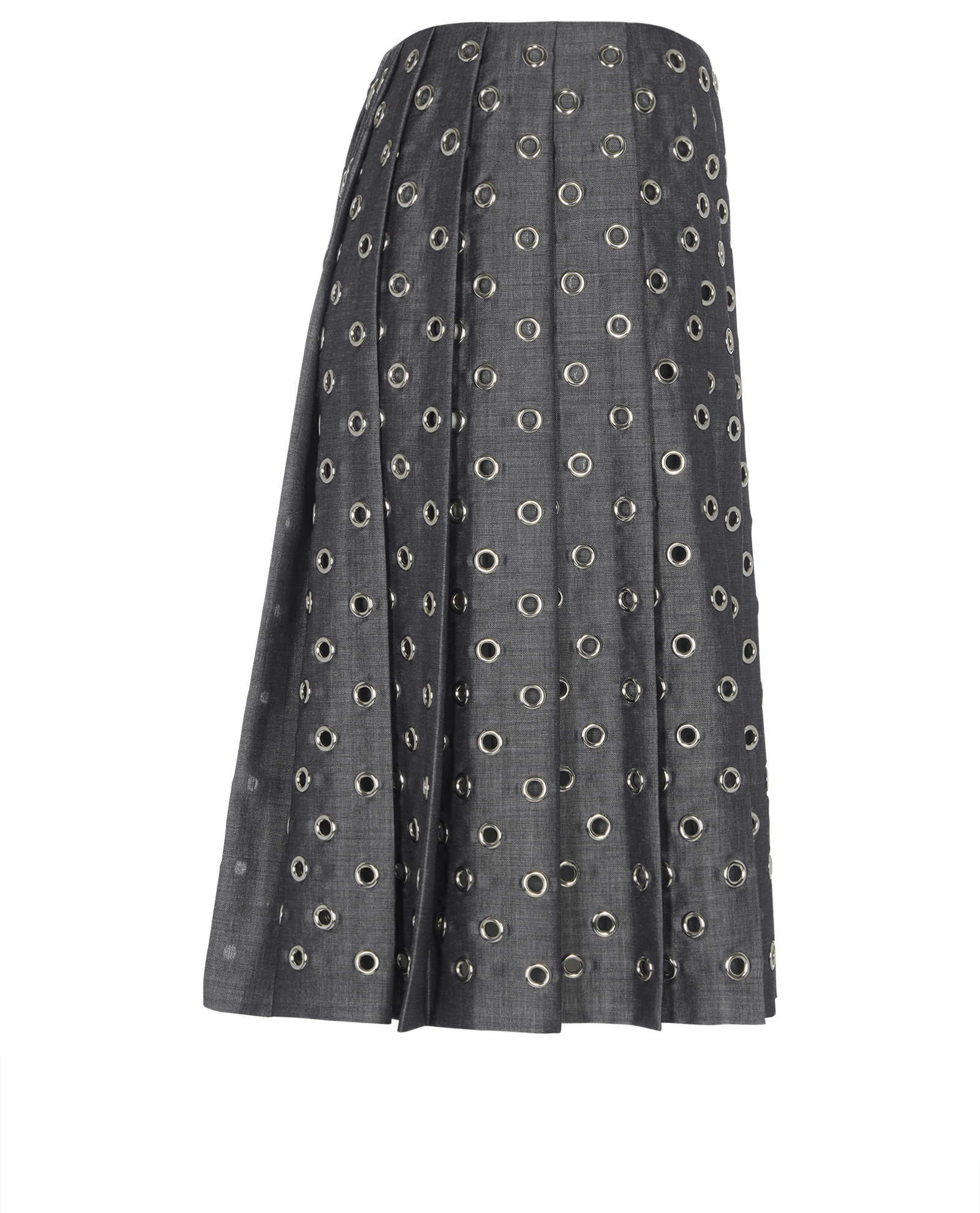 Prada Eyelet Pleated Skirt, Skirts - Designer Exchange | Buy