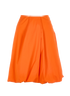 Prada Bubble Skirt, &pound;110, Clothing, Orange, Cotton, Front view