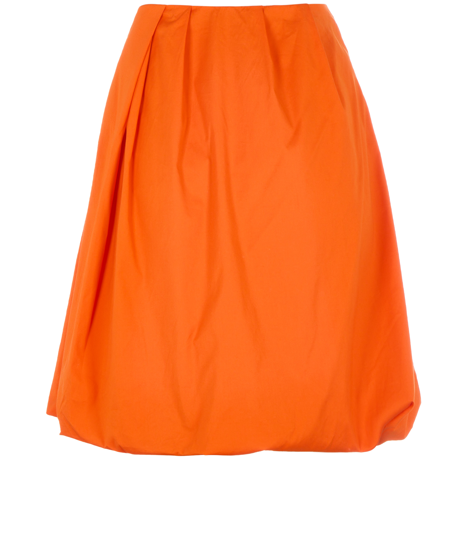Prada Bubble Skirt, &pound;110, Clothing, Orange, Cotton, Back view