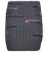 Prada Knitted Mini Skirt, back view