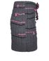Prada Knitted Mini Skirt, side view