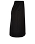 Prada Wool Buckle Detail Skirt, side view