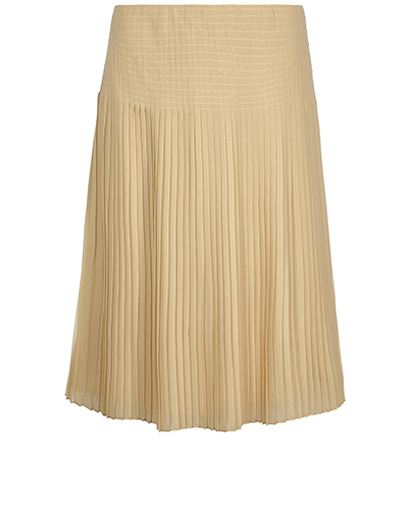 Ralph Lauren Pleated Knee Length Skirt, front view