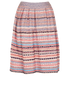 Chanel Knitted Skater Skirt, back view