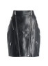 Saint Laurent Zipped Skirt- UK12, front view