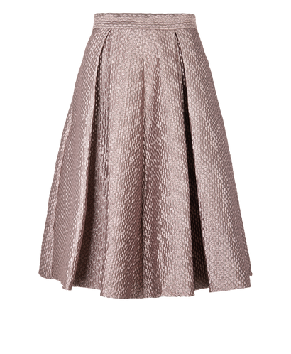 Self-Portrait Sculpted Jacquard Skirt, front view