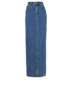 Self-Portrait Maxi Skirt, Cotton, Blue, 2023, UK6, 4*