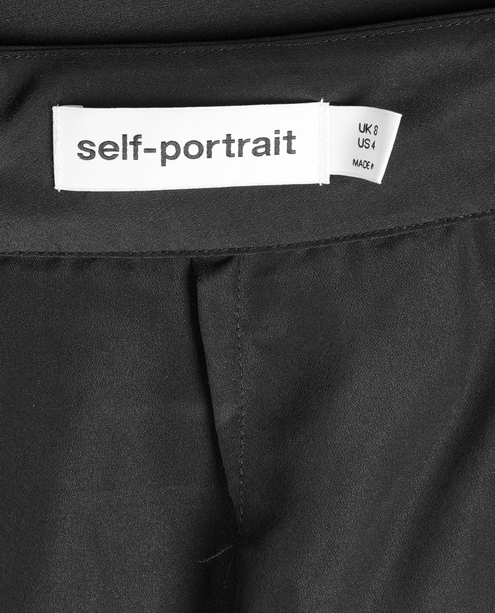 Self-Portrait Layered Lace Midi Skirt, &pound;150, Clothing, Black, Polyester Mix, Other view